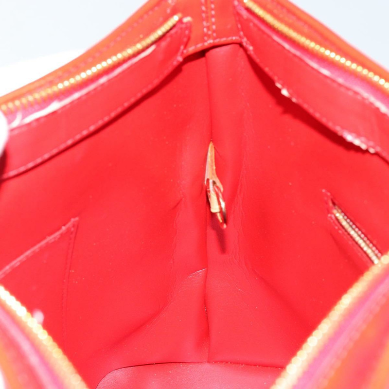 【日本直送】路易威登 Monogram Vernis Houston 手提包 紅色 M91092 LV 授權 146697-20