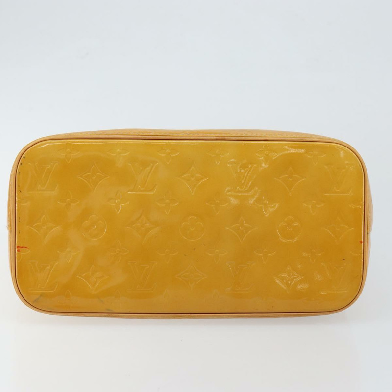 【日本直送】路易威登 Monogram Vernis Houston 手提包 米色 M91004 LV 正品 BA6988-4