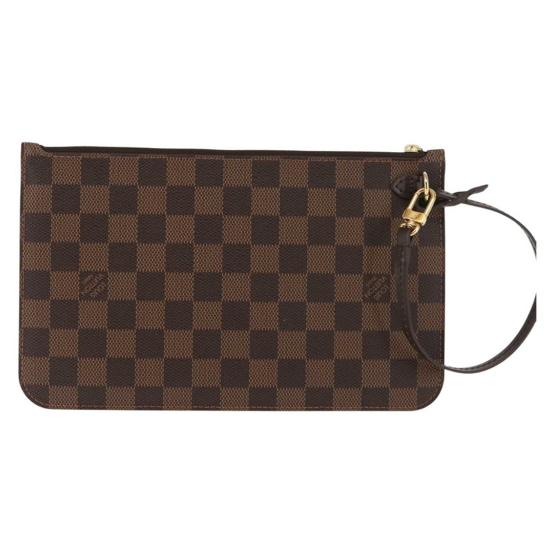 【日本直送】路易威登 Damier Ebene Neverfull 中型手拿包 配件包 LV 正品 BA6976-1