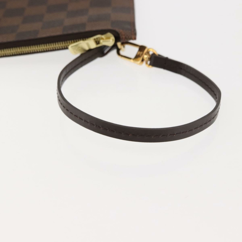 【日本直送】路易威登 Damier Ebene Neverfull 中型手拿包 配件包 LV 正品 BA6976-6