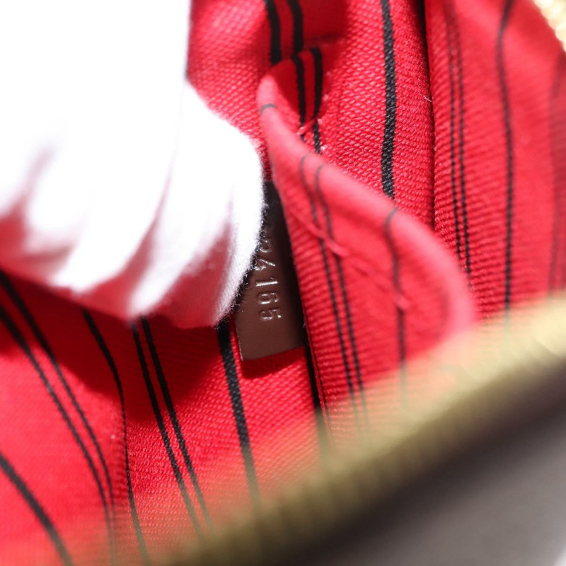 【日本直送】路易威登 Damier Ebene Neverfull 中型手拿包 配件包 LV 正品 BA6976-11