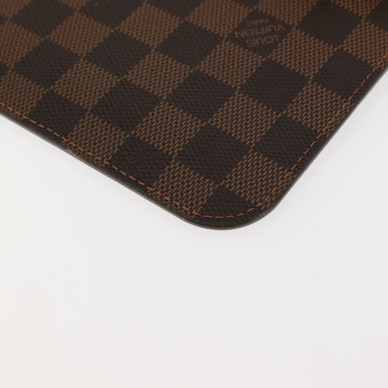 【日本直送】路易威登 Damier Ebene Neverfull 中型手拿包 配件包 LV 正品 BA6976-16