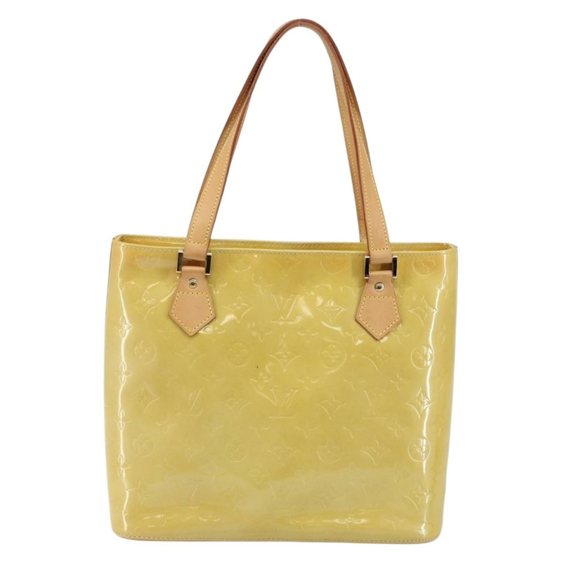 【日本直送】路易威登 Monogram Vernis Houston 手提包米色 M91004 LV 正品 ep11279-1