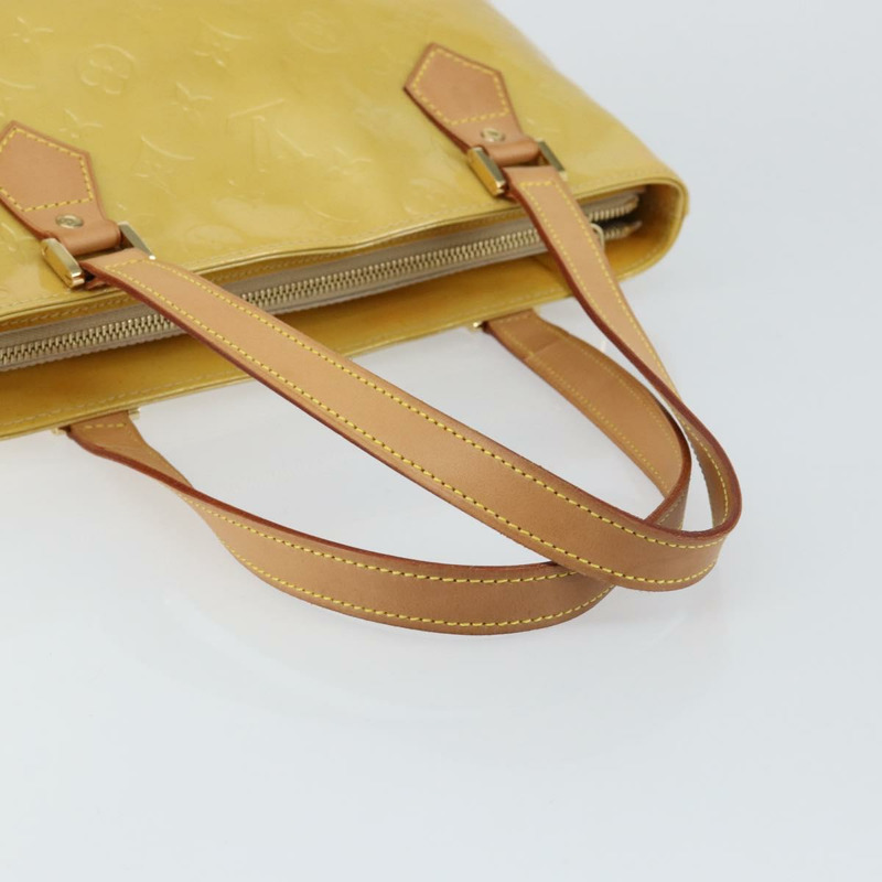 【日本直送】路易威登 Monogram Vernis Houston 手提包米色 M91004 LV 正品 ep11279-6