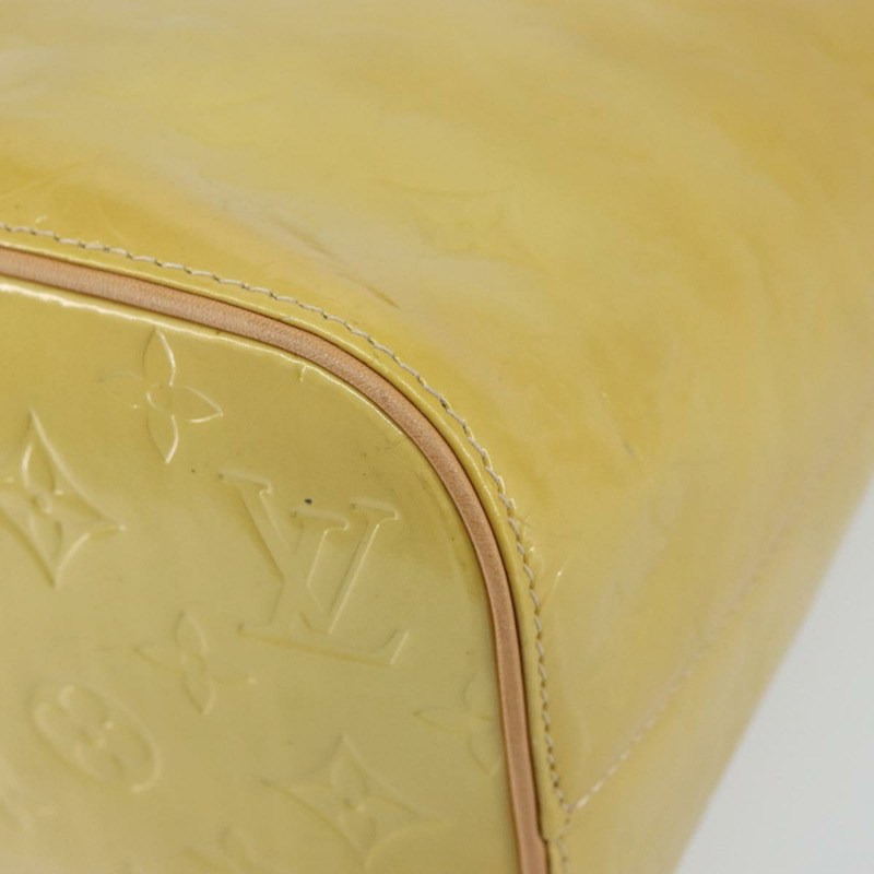 【日本直送】路易威登 Monogram Vernis Houston 手提包米色 M91004 LV 正品 ep11279-8