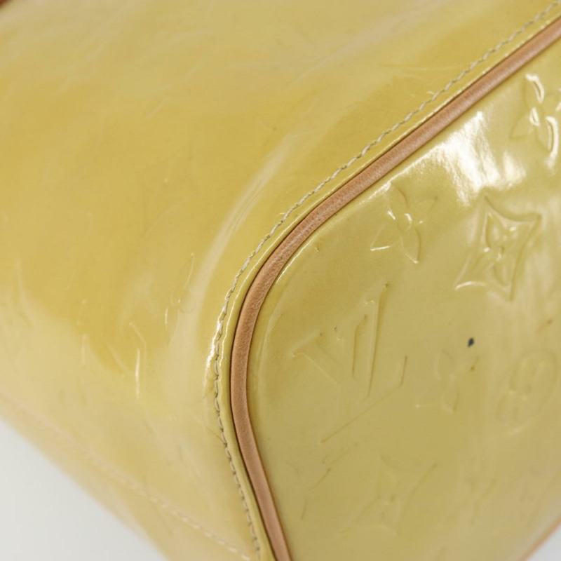 【日本直送】路易威登 Monogram Vernis Houston 手提包米色 M91004 LV 正品 ep11279-13