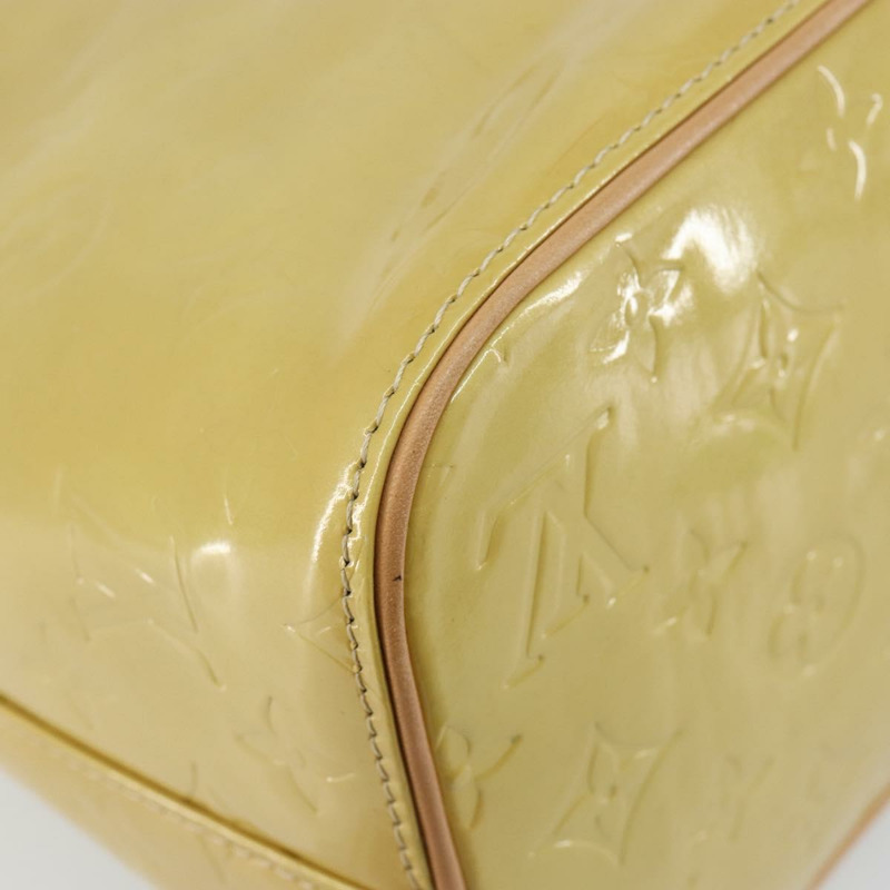 【日本直送】路易威登 Monogram Vernis Houston 手提包米色 M91004 LV 正品 ep11279-15