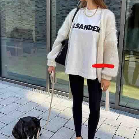 Jil Sander全新未穿的白長T-9