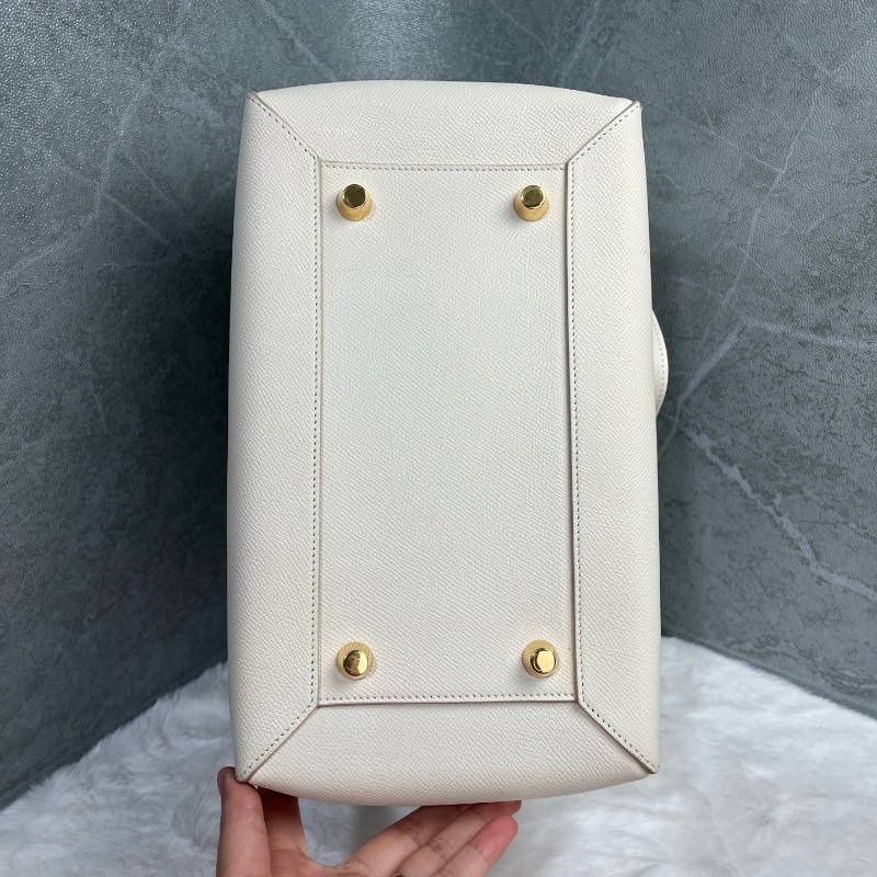 Celine BELT 白色鯰魚包 肩背包手提包 189003ZVA.08GC-3