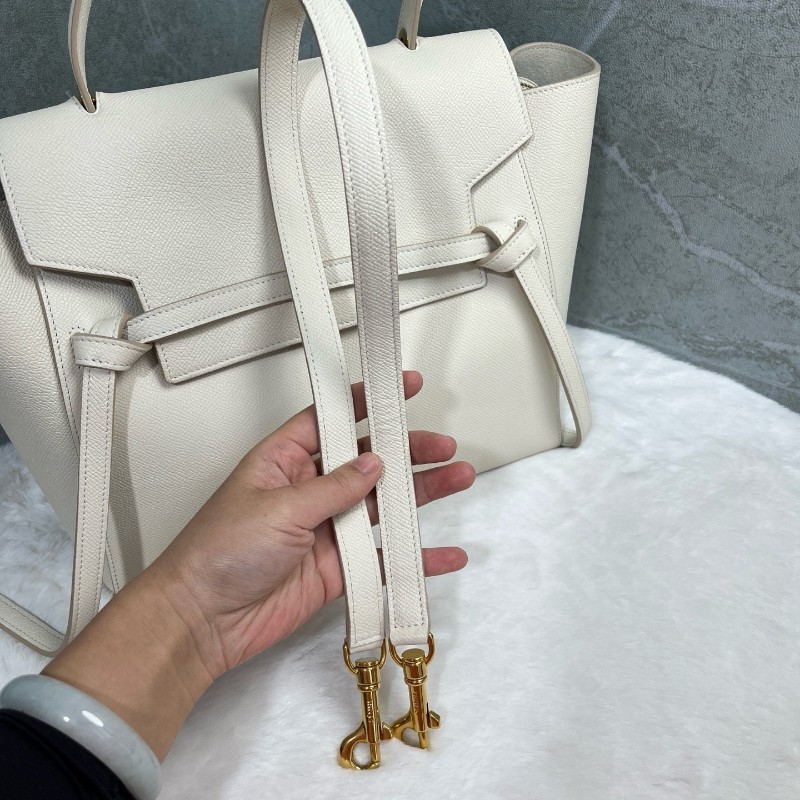 Celine BELT 白色鯰魚包 肩背包手提包 189003ZVA.08GC-20