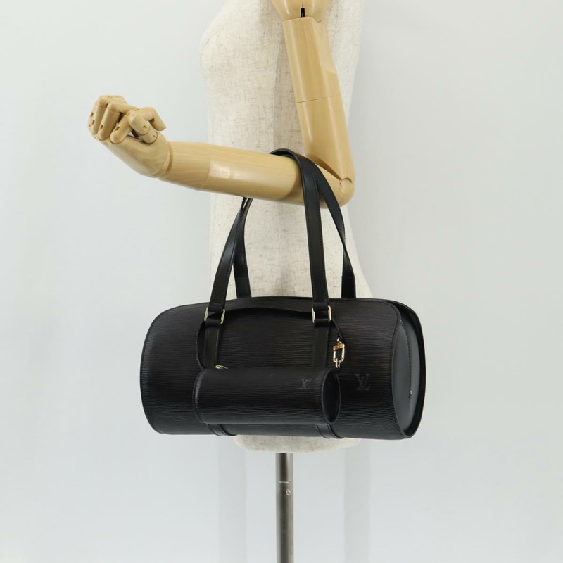 【日本直送】路易威登 Epi Soufflot 手提包 黑色 M52222 LV 正品 ep11046V-24