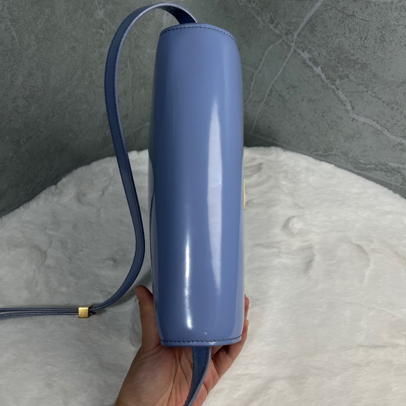 Celine Classic Box藍色光面牛皮豆腐包 肩背包斜背包 164173AFD.29PO-2