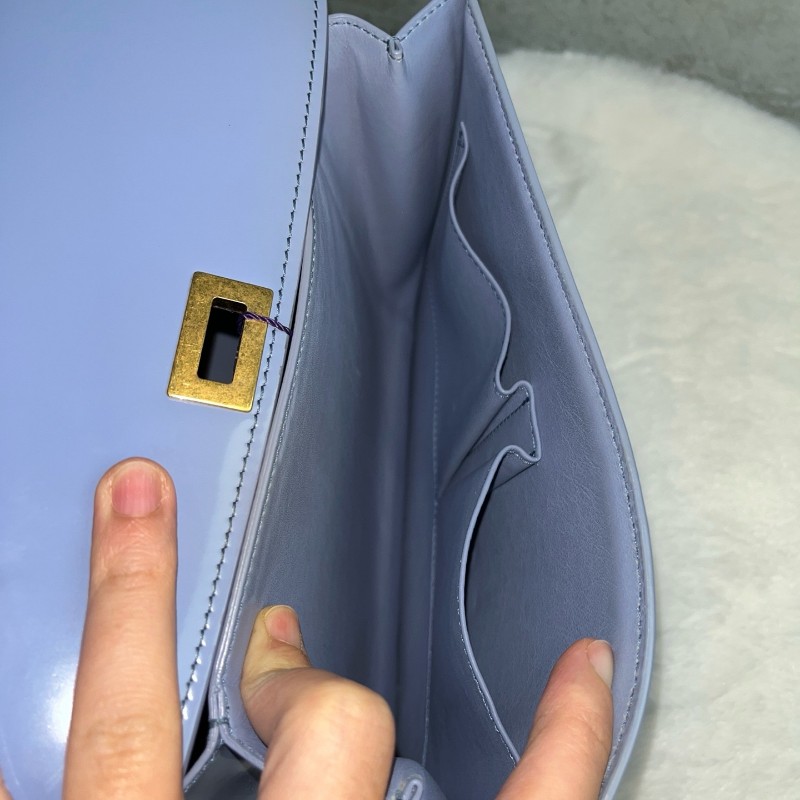 Celine Classic Box藍色光面牛皮豆腐包 肩背包斜背包 164173AFD.29PO-7