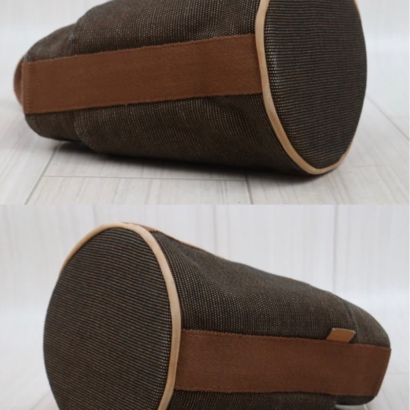 「JL精品代購」9新 Hermes 愛馬仕帆布菜籃包-7