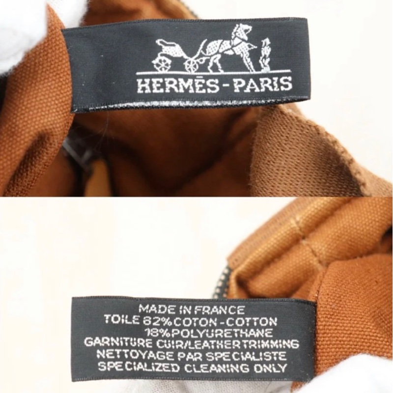 「JL精品代購」9新 Hermes 愛馬仕帆布菜籃包-9