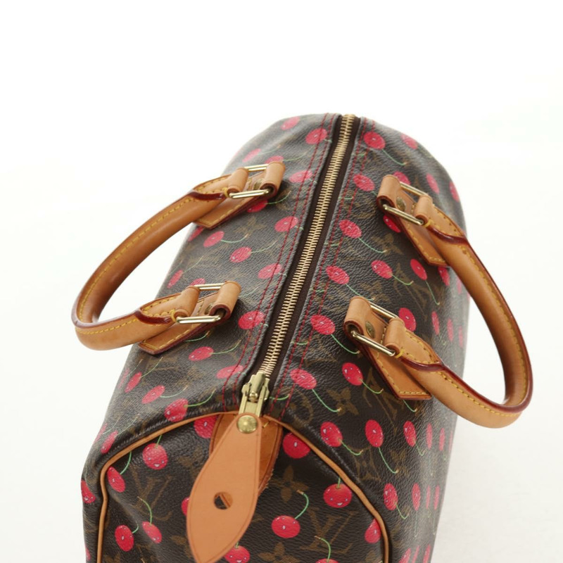 【日本直送】路易威登 Monogram Cherry Speedy 25 手提包 M41528 LV 授權 142305V-5