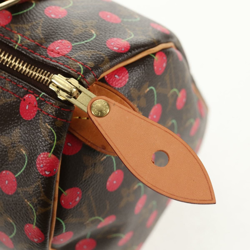 【日本直送】路易威登 Monogram Cherry Speedy 25 手提包 M41528 LV 授權 142305V-8