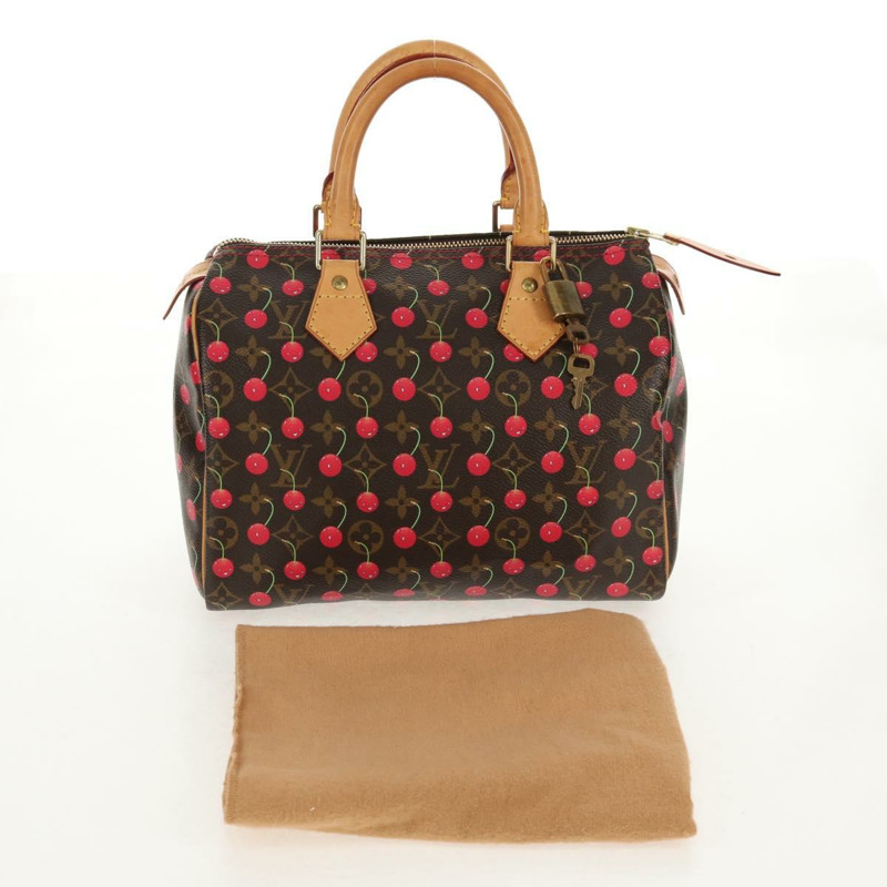 【日本直送】路易威登 Monogram Cherry Speedy 25 手提包 M41528 LV 授權 142305V-11