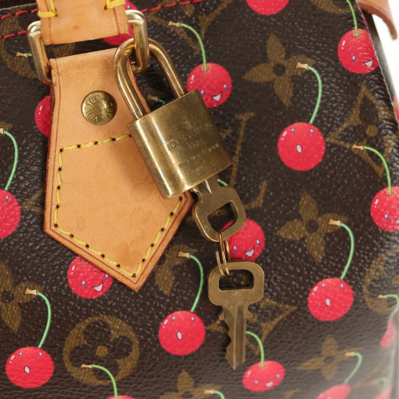 【日本直送】路易威登 Monogram Cherry Speedy 25 手提包 M41528 LV 授權 142305V-21