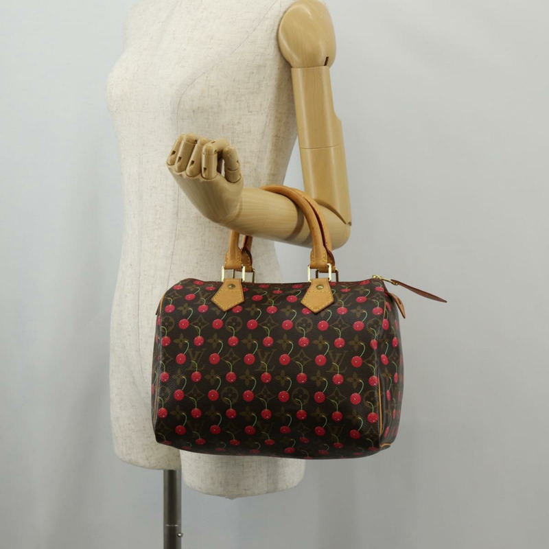【日本直送】路易威登 Monogram Cherry Speedy 25 手提包 M41528 LV 授權 142305V-26
