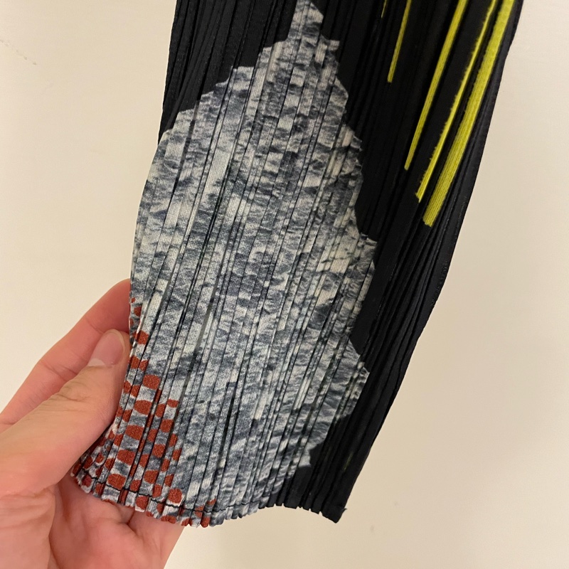 ▪️富貴選物FUGUEI▪️三宅一生PP 彩色幾何長褲-6