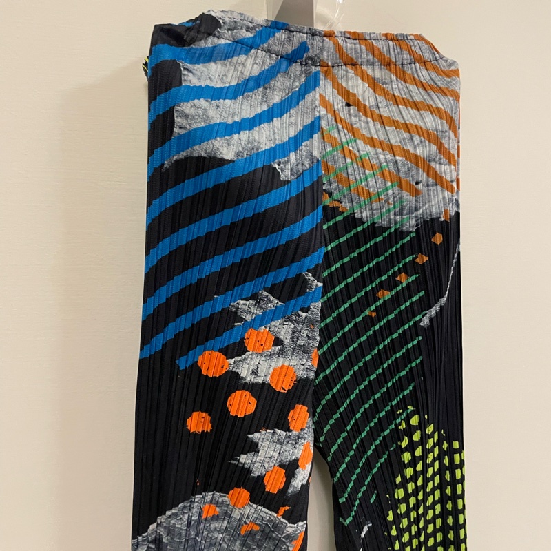 ▪️富貴選物FUGUEI▪️三宅一生PP 彩色幾何長褲-7