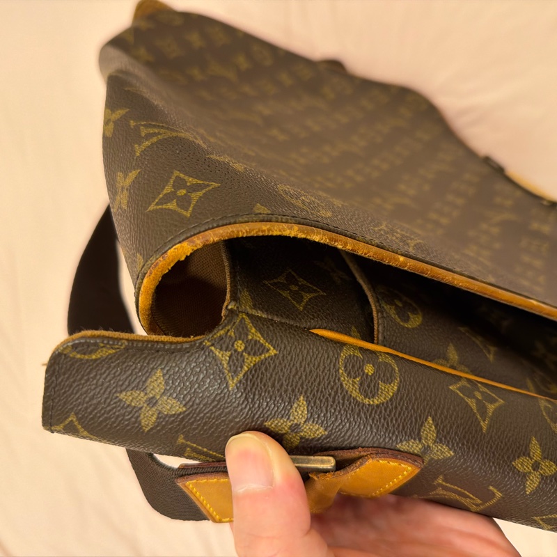 LV M45257老花郵差包 王建民包-14