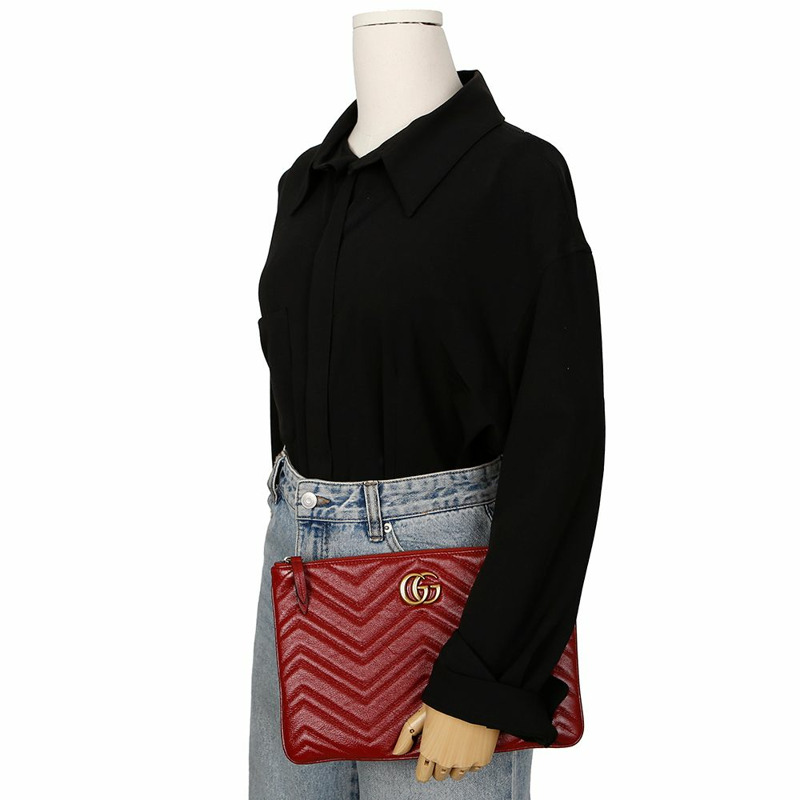 GUCCI GG Marmont 手拿包 525541-9