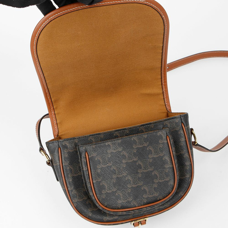 【包稅】CELINE 191502BZJ Polco 中型單肩斜背包-8