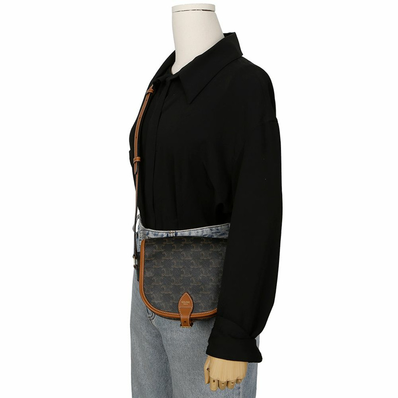 【包稅】CELINE 191502BZJ Polco 中型單肩斜背包-10