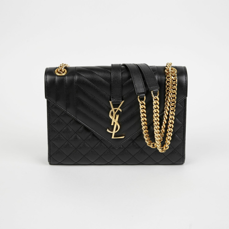 SAINT LAURENT 信封中單肩斜背包 600185-1