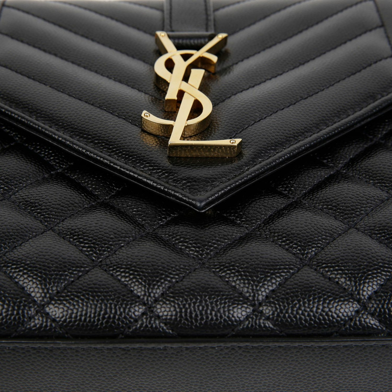 SAINT LAURENT 信封中單肩斜背包 600185-5