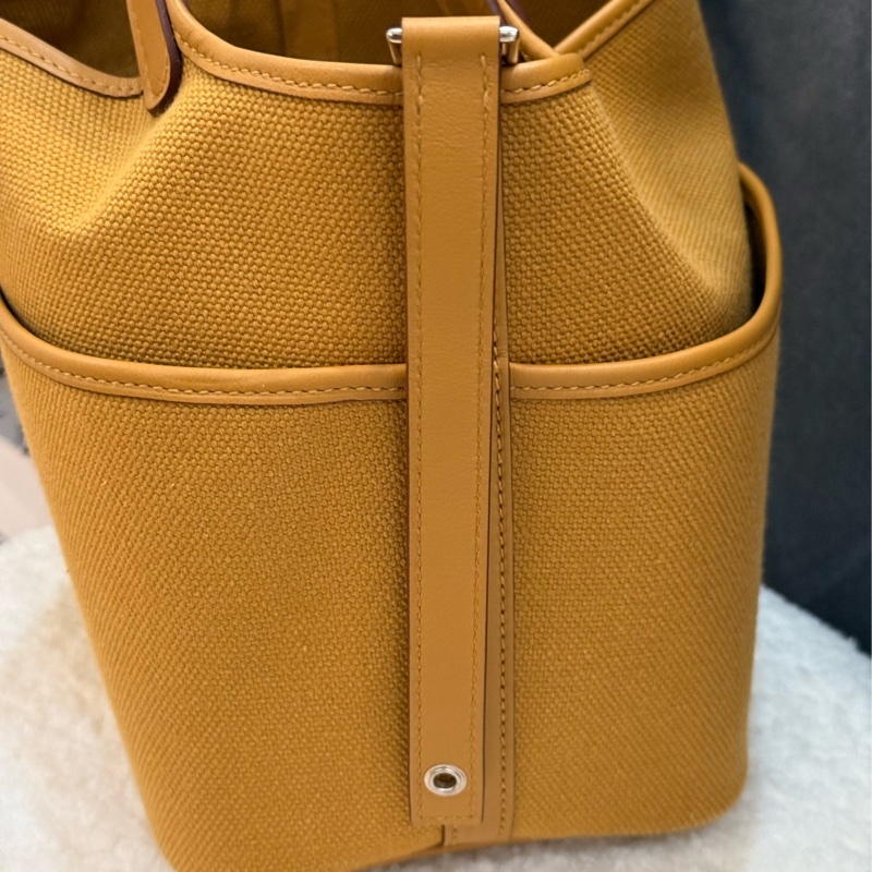 （大全配閒置品🎁）Hermes Picotin18 Cargo 菜籃子餅乾色-8