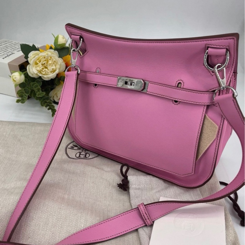 愛馬仕 98新A級 HERMES JYPSIERE 銀扣框0刻 箱包-1