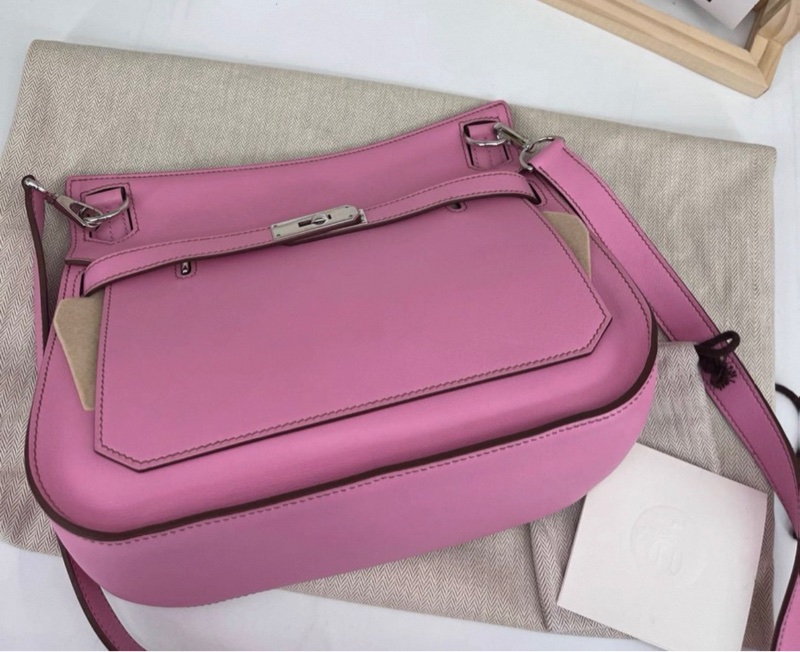 愛馬仕 98新A級 HERMES JYPSIERE 銀扣框0刻 箱包-5