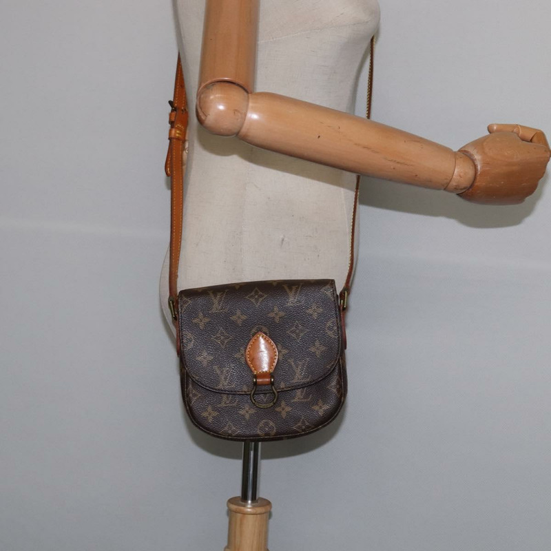 【日本直送】路易威登 Monogram Saint Cloud PM 肩背包 M51244 LV Auth ep11321-23