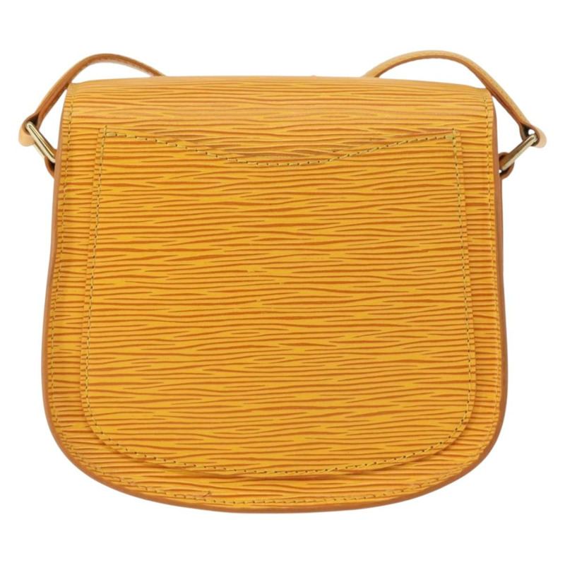 【日本直送】路易威登 Epi Saint Cloud PM 肩背包 黃色 M52219 LV Auth bs30112-1