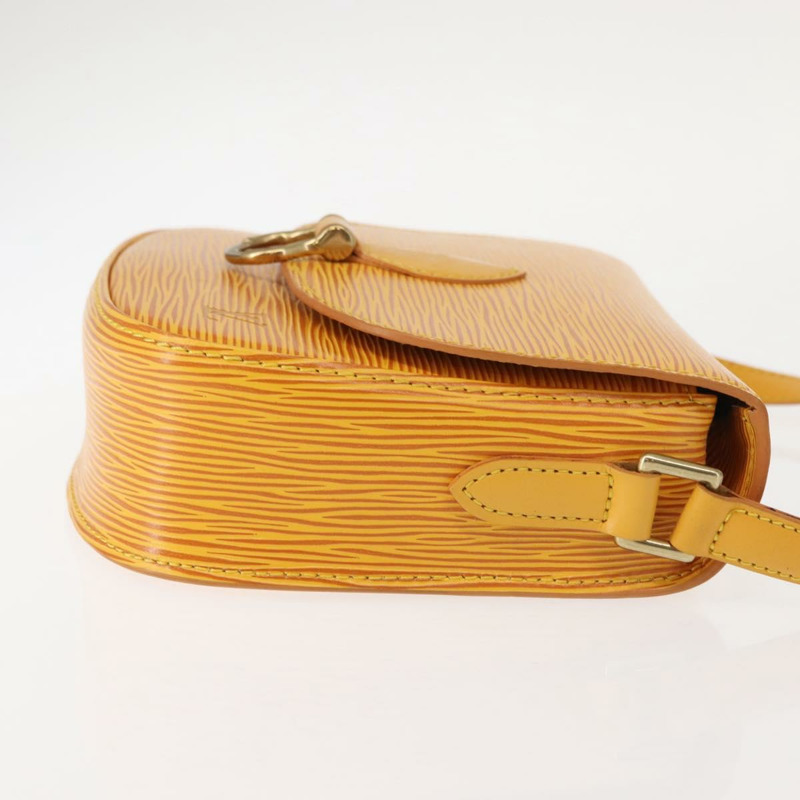 【日本直送】路易威登 Epi Saint Cloud PM 肩背包 黃色 M52219 LV Auth bs30112-2