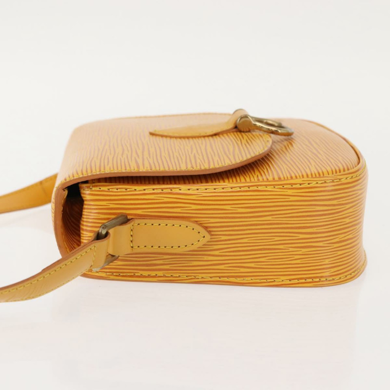 【日本直送】路易威登 Epi Saint Cloud PM 肩背包 黃色 M52219 LV Auth bs30112-3