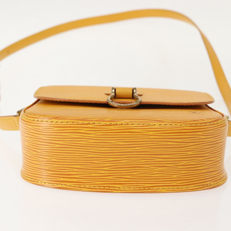 【日本直送】路易威登 Epi Saint Cloud PM 肩背包 黃色 M52219 LV Auth bs30112-4