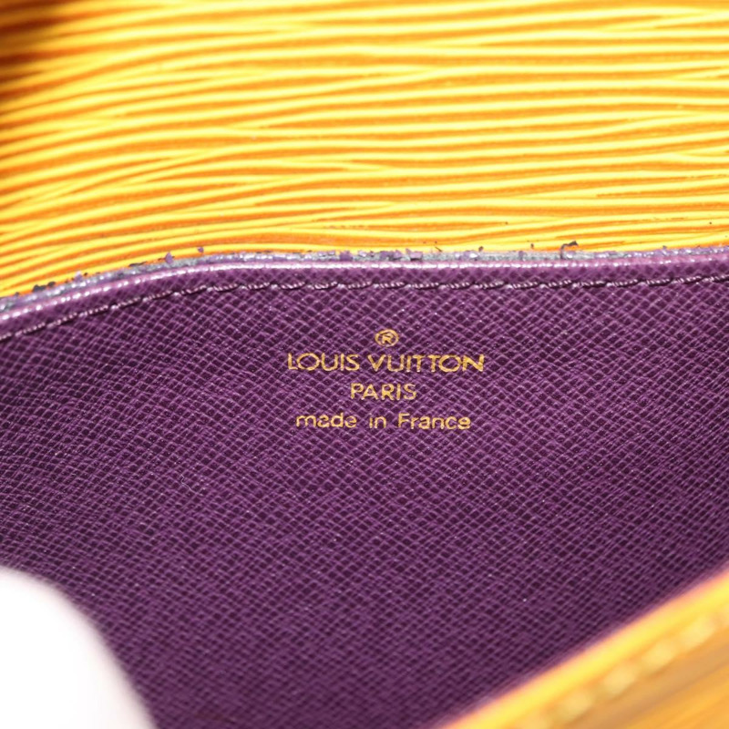 【日本直送】路易威登 Epi Saint Cloud PM 肩背包 黃色 M52219 LV Auth bs30112-17