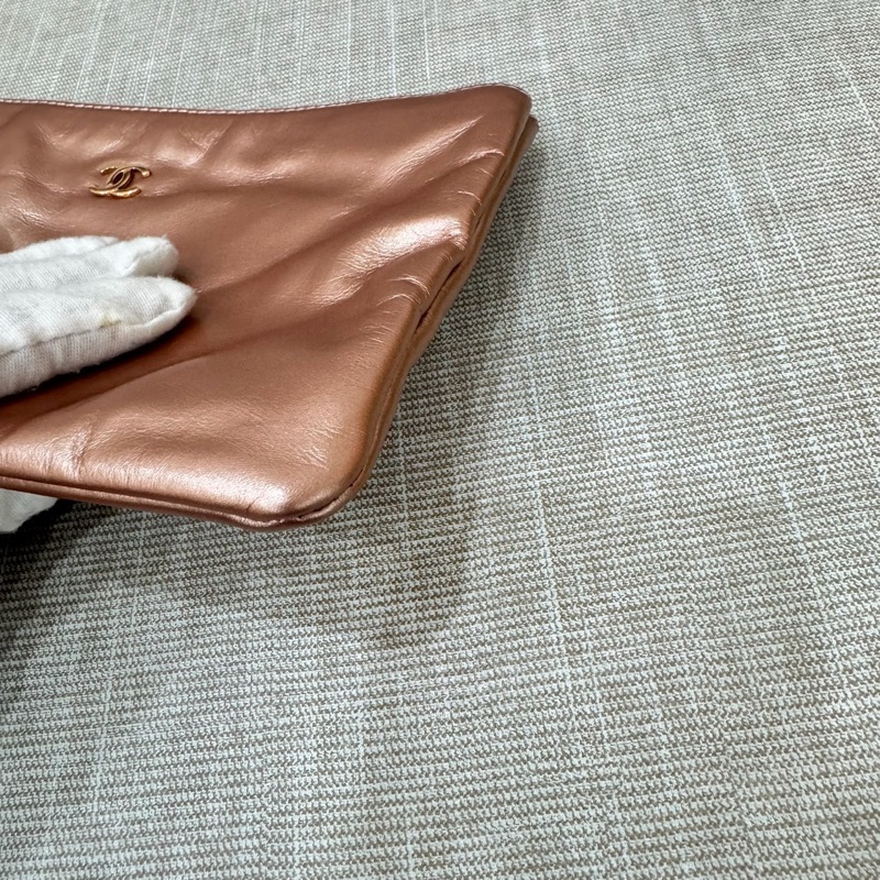 香奈兒香檳金22Bag 小號-38