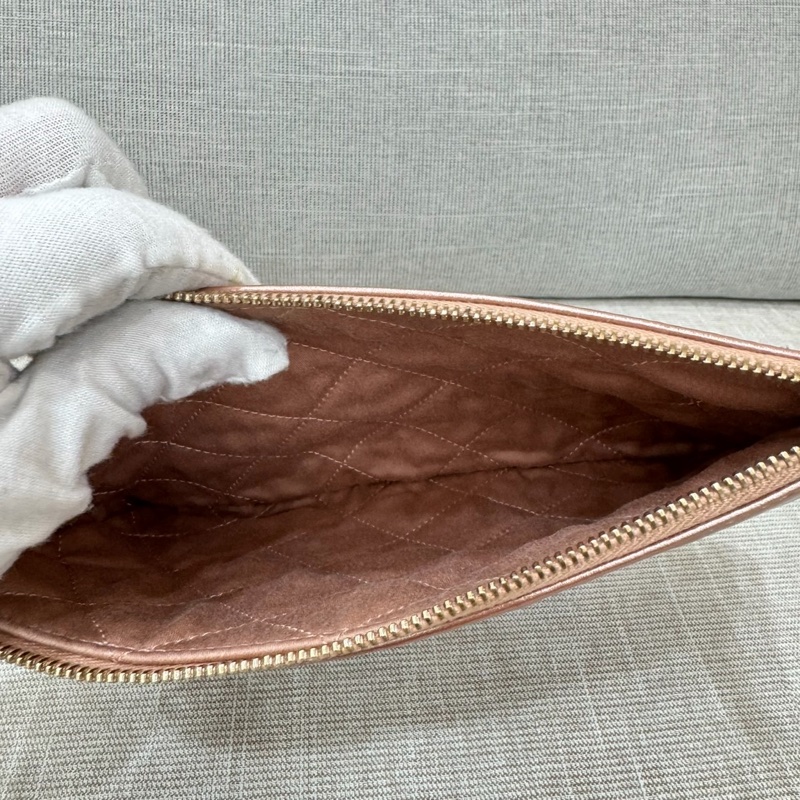 香奈兒香檳金22Bag 小號-44