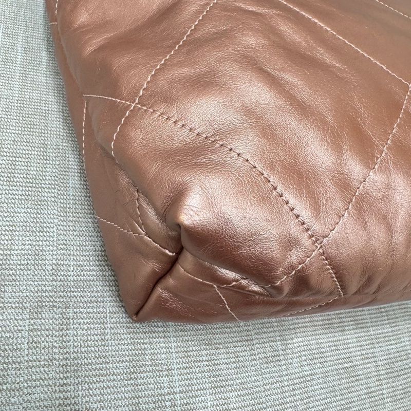 香奈兒香檳金22Bag 小號-51