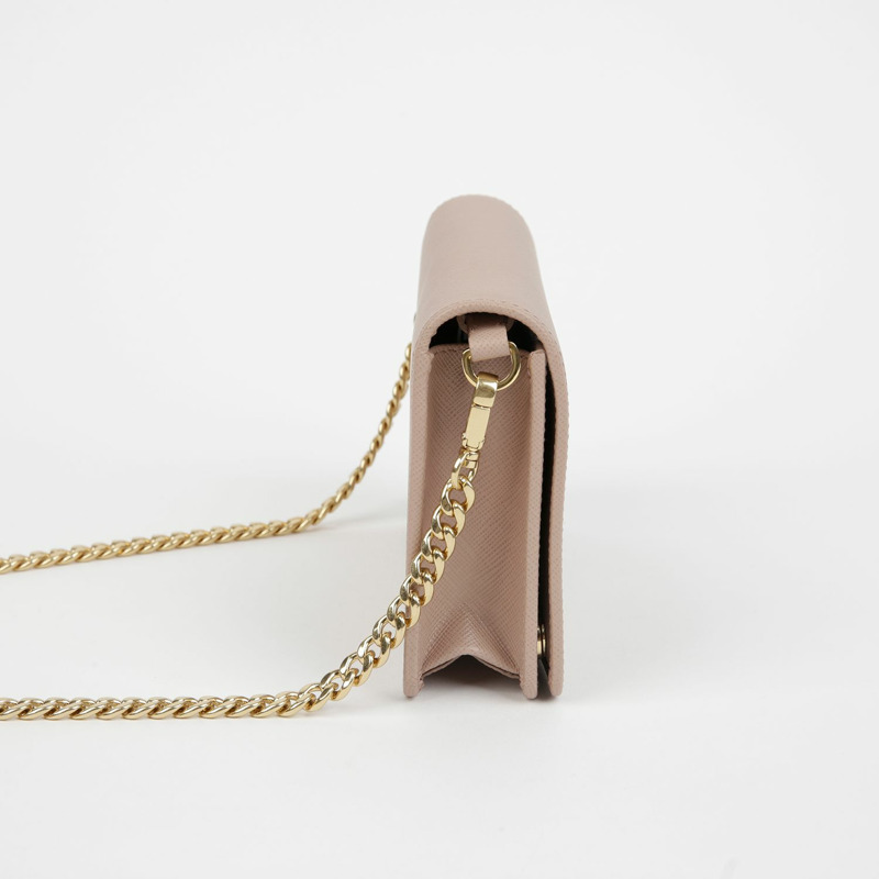 【包稅】PRADA 金屬Logo迷你鏈條單肩斜背包 1BP018-4