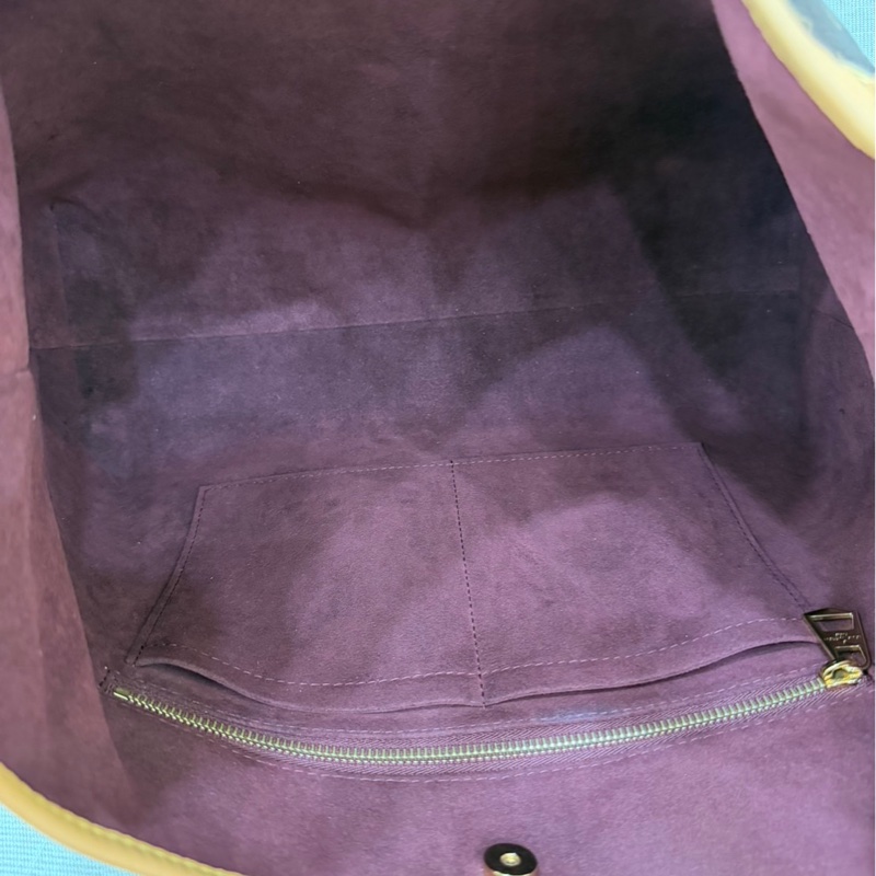 LV M46197 CARRYALL MM系列Monogram帆布牛皮飾邊手提 肩背包 斜背包附萬用包-30