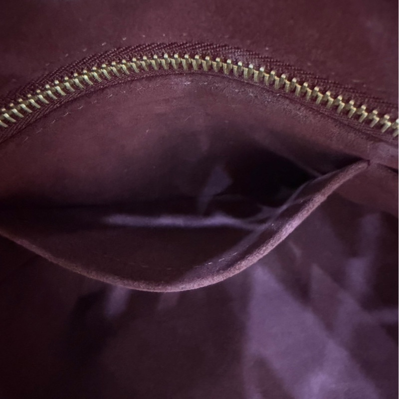 LV M46197 CARRYALL MM系列Monogram帆布牛皮飾邊手提 肩背包 斜背包附萬用包-35