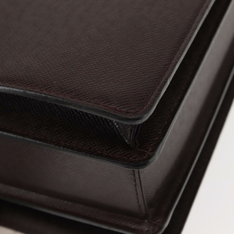 【日本直送】LOUIS VUITTON Taiga 皮革 Ural 公事包 Acajou M30026 LV 正品 th6414-14