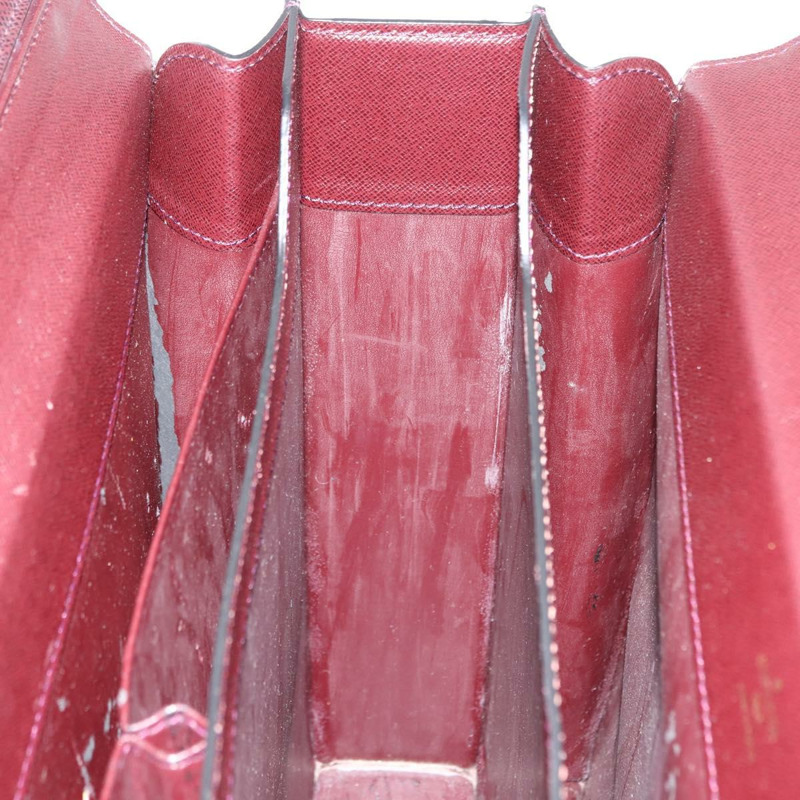 【日本直送】LOUIS VUITTON Taiga 皮革 Ural 公事包 Acajou M30026 LV 正品 th6414-19