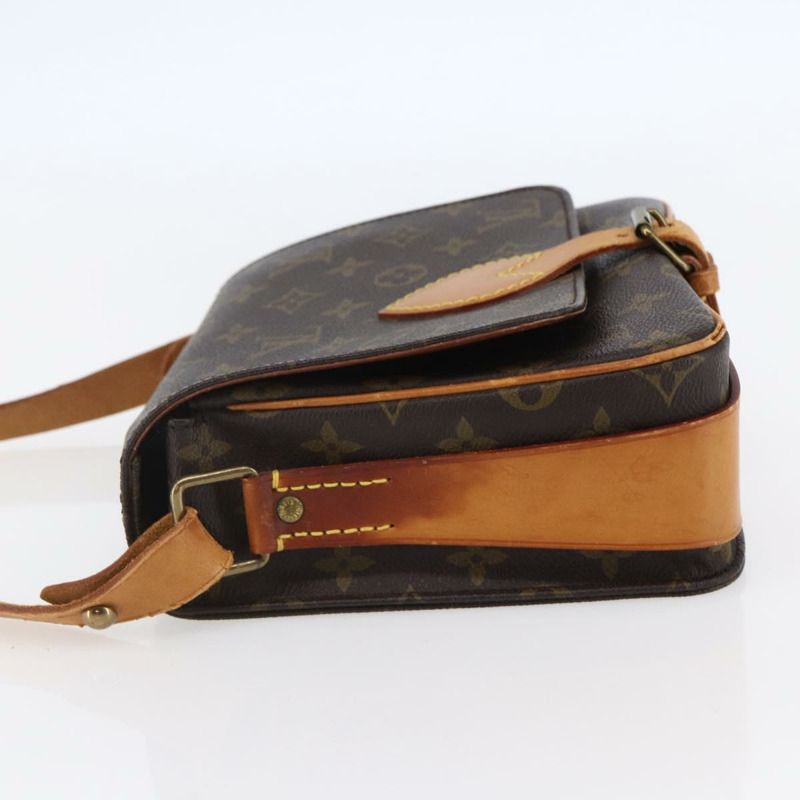 【日本直送】路易威登 Monogram Cartouchiere MM 肩背包 M51253 LV Auth BA6928-2